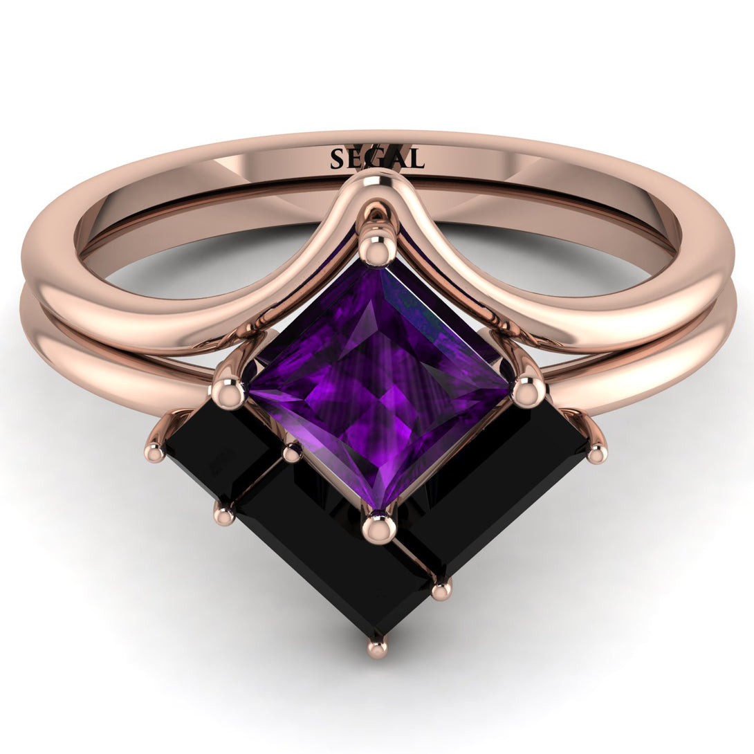 Stacking Princess Amethyst Ring - Elise No. 308