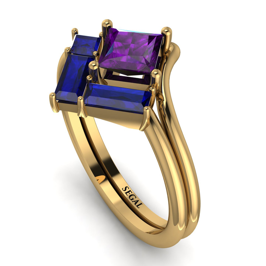 Stacking Princess Amethyst Ring - Elise No. 313
