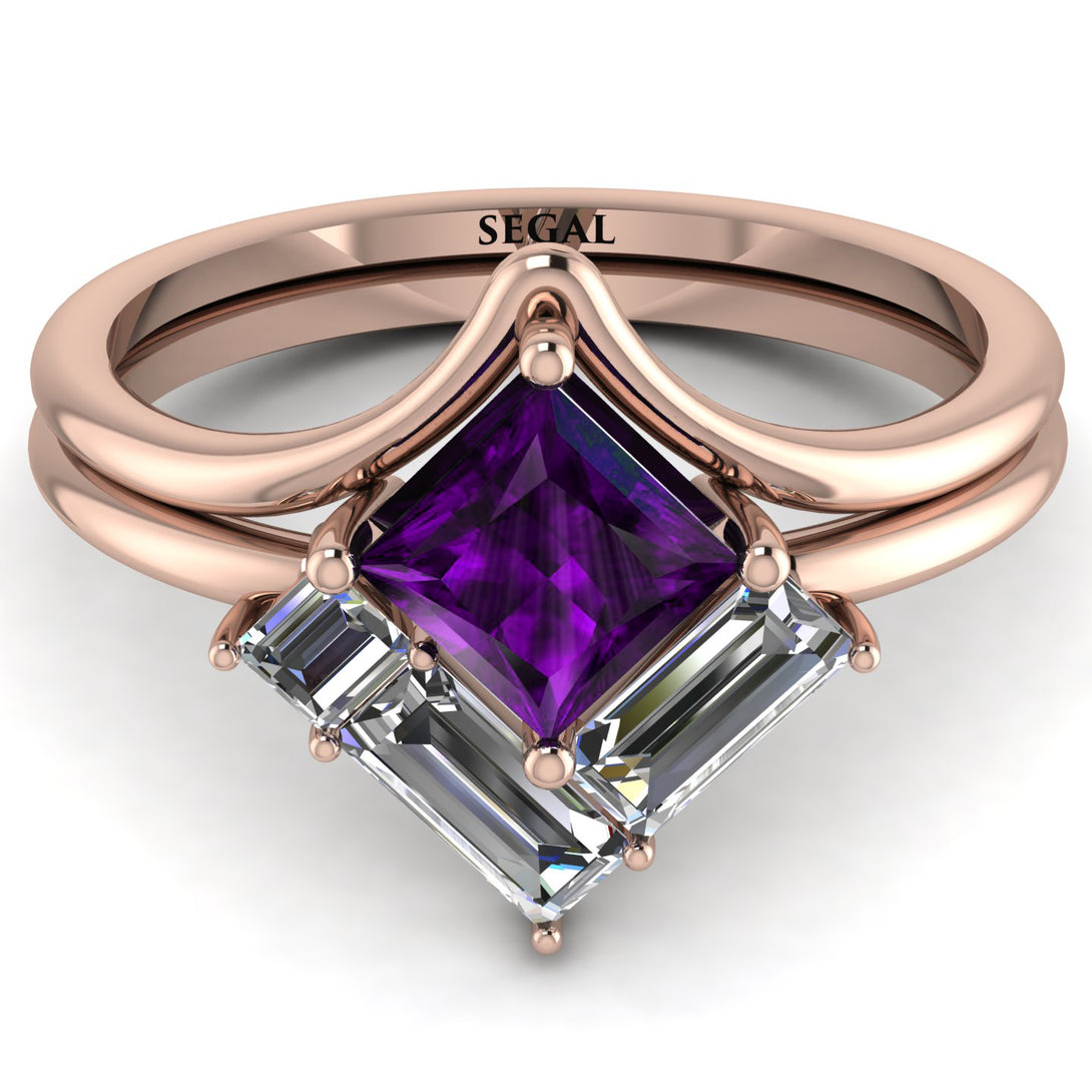 Stacking Princess Amethyst Ring - Elise No. 302