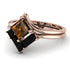 Stacking Princess Brown Diamond Ring - Elise No. 1108 image 1