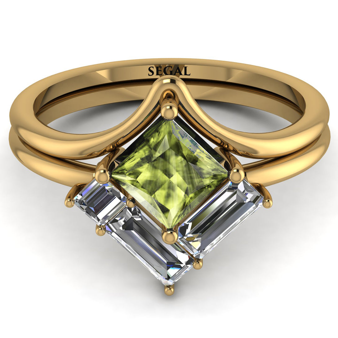 Stacking Princess Peridot Ring - Elise No. 701