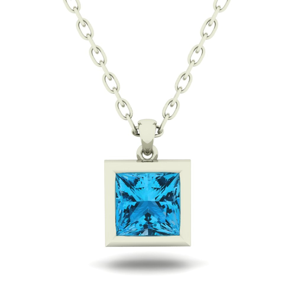 Patrick matching pendant princess cut