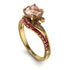 Twist Shank Morganite Engagement Ring - Maria No. 910 image 1
