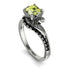 Twist Shank Peridot Engagement Ring - Maria No. 709 image 1