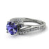 Twist Shank Tanzanite Engagement Ring - Maria No. 203 image 3