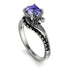 Twist Shank Tanzanite Engagement Ring - Maria No. 209 image 1