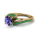 Twist Shank Tanzanite Engagement Ring - Maria No. 204 image 3