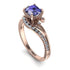 Twist Shank Tanzanite Engagement Ring - Maria No. 202 image 1