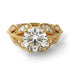 Diamond Majestic Leaf Gold Engagement Ring - Makenna No. 1 image 3