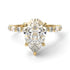 Pear-Cut Diamond Halo Engagement Ring - Nylah No. 1 image 3