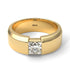 Princess Cut Diamond Solitaire Wedding Band - Lane No. 1 image 2
