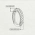Sapphire Eternal Love Wedding Ring - Anaya No. 45 image 4