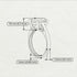 Pear Cut Emerald Solitaire Engagement Ring - Elle No. 4 image 4