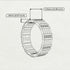 Baguette Black Diamond Eternity Wedding Band - Keegan No. 7 image 4