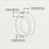 Princess Cut Emerald Solitaire Wedding Band - Lane No. 6 image 6