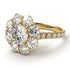 Glamorous Diamond Halo Engagement Ring - Amaya No. 1 image 1
