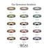 Emerald Cut Ruby Bezel Eternity Ring - Genevieve No. 72 image 5