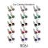 Hidden Halo Ruby Hoop Earrings - Catalina No. 11 image 5