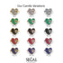 Emerald Heart With Missing Piece - Camille No. 5 image 5
