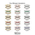 Thin Double Diamond Band Ring - Morgan No. 2 image 5