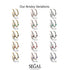 Hoop Diamond Earrings Micro Pave - Ansley No. 63 image 4