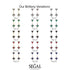 Hanging Black Diamond Compass Earrings - Brittany No. 53 image 3