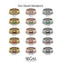 Geometrical Black Diamond Wedding Ring - David No. 8 image 5