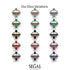 Symmetrical Twist Shank Pear Sapphire Ring - Eliza No. 75 image 5