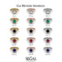Round Black Diamond Flower Ring - Michelle No. 68 image 5