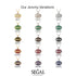 American Football Black Diamond Necklace - Jeremy No. 8 image 4
