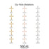 Two Parts Diamond Cross Necklace - Felix No. 2 image 2