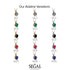 Ruby Necklace With Hidden Halo - Adaline No. 71 image 4