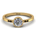 Bezel Minimalist Diamond Ring - Kinsley No. 16 image 1