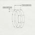 Architectural Minimalist Wedding Band - James No. 3 image 4