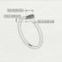 Minimalist Pear Emerald Ring - Genesis No. 6 image 4