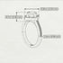 Glamorous Cushion Emerald Halo Engagement Ring - Susan No. 64 image 4