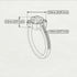 Geometrical Radiant Ruby Engagement Ring - Jennifer No. 41 image 4