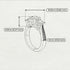 Three Stones Diamond Braches Ring - Donna No. 3 image 4