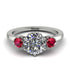 Classic 3 Stone Diamond Engagement Ring - Sofia No. 48 image 1