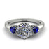 Classic 3 Stone Diamond Engagement Ring - Sofia No. 63 image 1