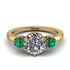 Classic 3 Stone Diamond Engagement Ring - Sofia No. 16 image 1