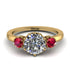 Classic 3 Stone Diamond Engagement Ring - Sofia No. 46 image 1