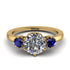 Classic 3 Stone Diamond Engagement Ring - Sofia No. 61 image 1