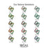 Two Hearts Black Diamond Ring - Selena No. 24 image 6