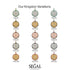 Bitcoin Black Diamond Atom Necklace - Kingston No. 21 image 5