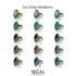 Glamorous Oval Sapphire Bridal Set - Emily No. 45 image 6