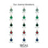 Hidden Halo Black Diamond Necklace - Joanna No. 69 image 5