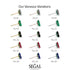 Hidden Halo Emerald Cut Ruby Earrings  - Vanessa No. 55 image 6