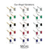 Hidden Diamonds Emerald Cut Diamond Earrings - Angel No. 62 image 8