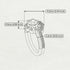 0.8 Carat Ruby Halo Bridal Set - Pamela No. 10 image 4